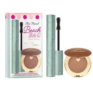 NIB Too Faced beach bag must haves!